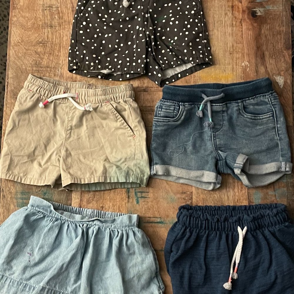 !~ 2T 5PR Shorts Bundle - Cat and Jack ~!